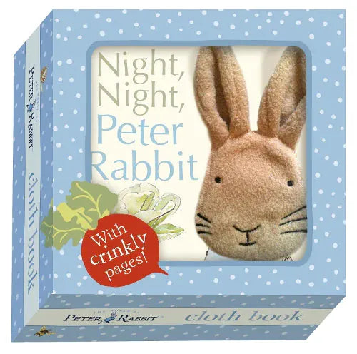 Penguin NZ Childrens Books Night, Night, Peter Rabbit Cloth Book