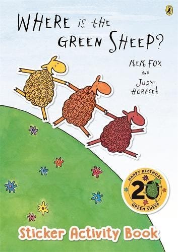 Penguin NZ Childrens Books Where is the Green Sheep? Sticker Activity Book