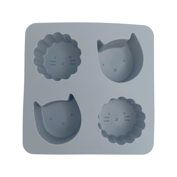 Petite Eats Accessory Feeding Pewter Silicone Baking Mould