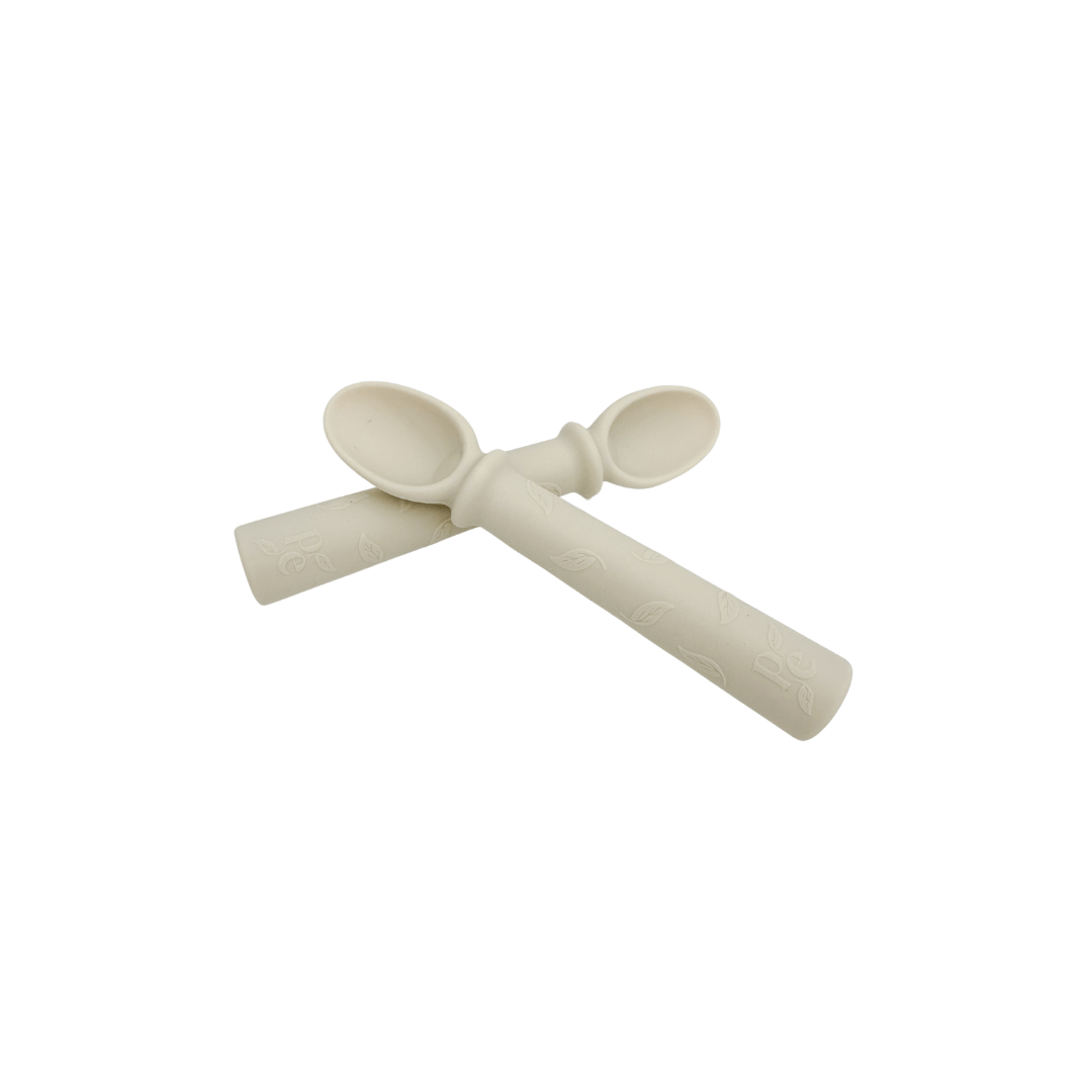 Petite Eats Accessory Feeding Sand Silicone Baby Spoons