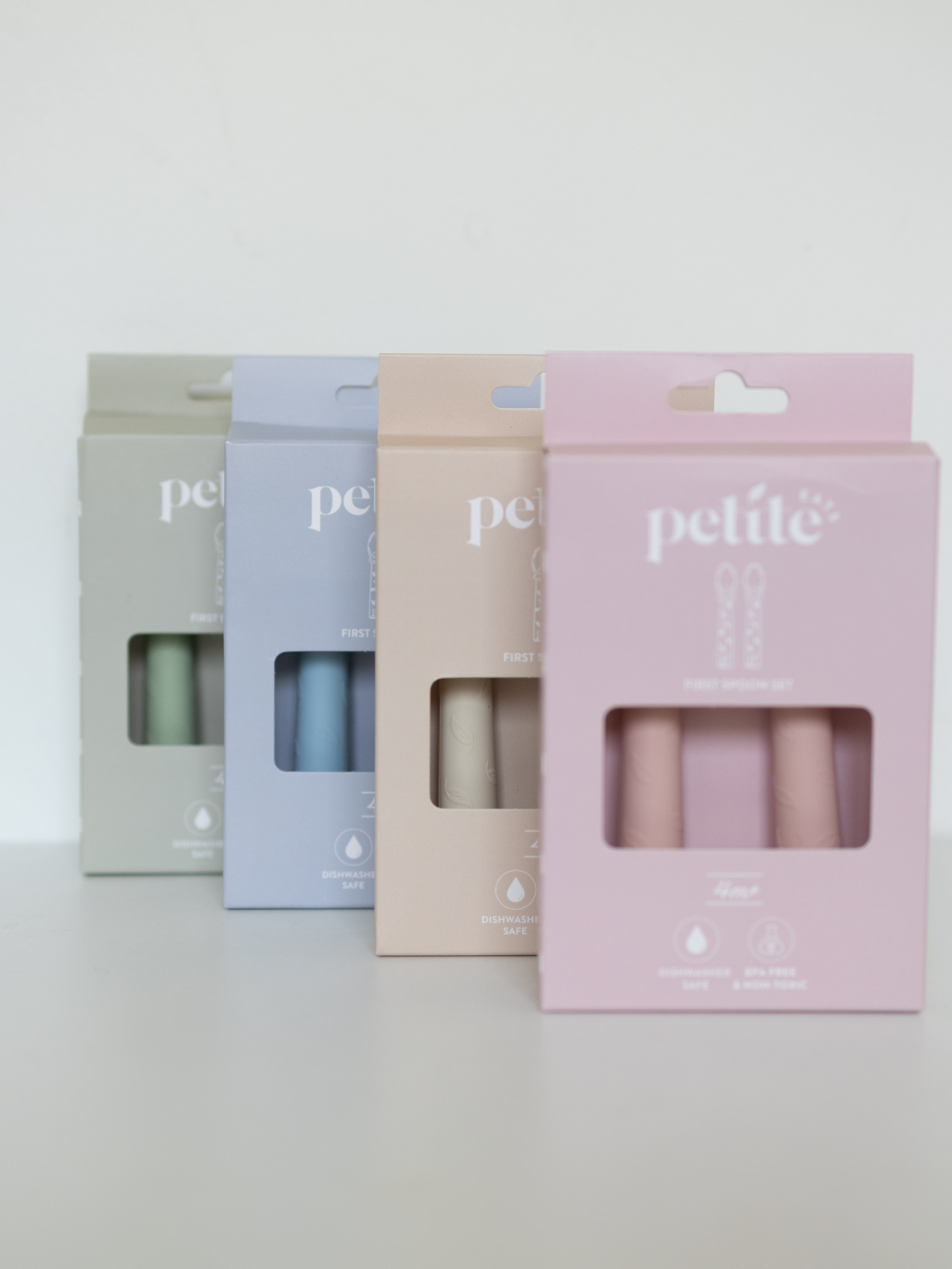Petite Eats Accessory Feeding Silicone Baby Spoons