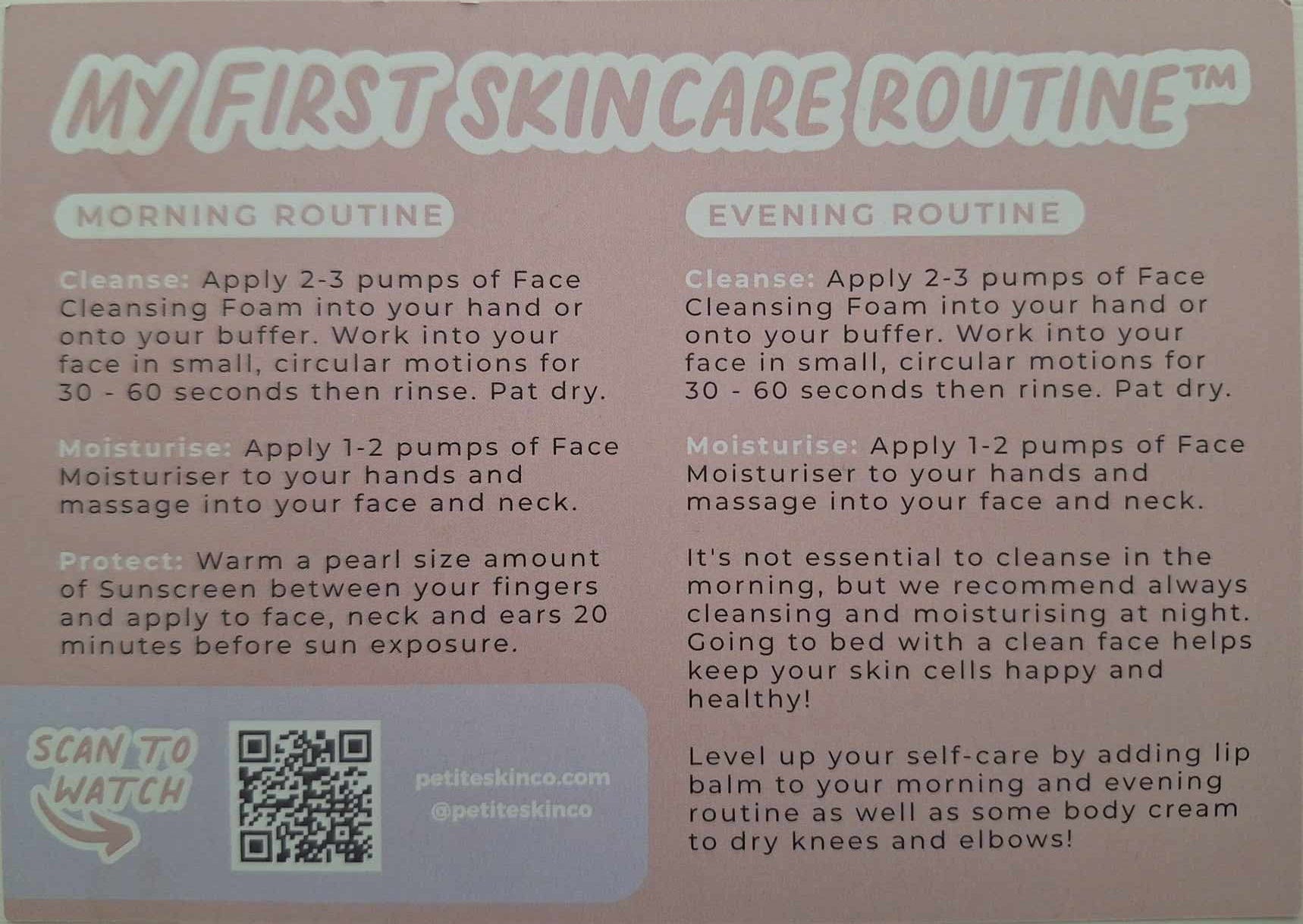 Petite Skin Co. skincare Face Moisturiser