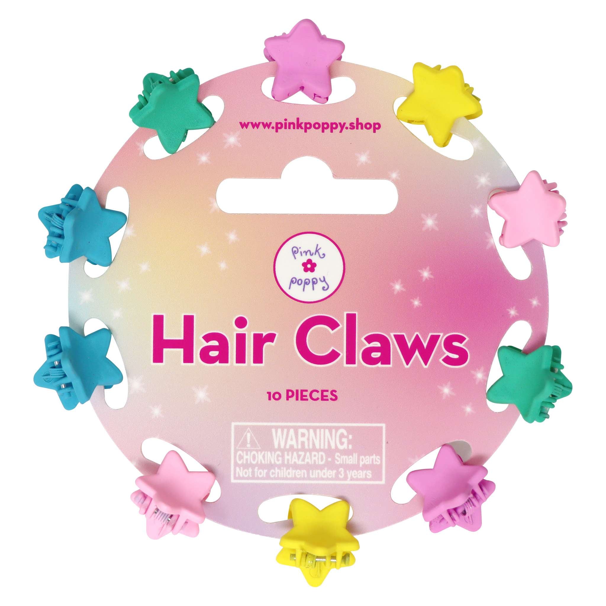 Pink Poppy Girls Accessory Star Hair Claws