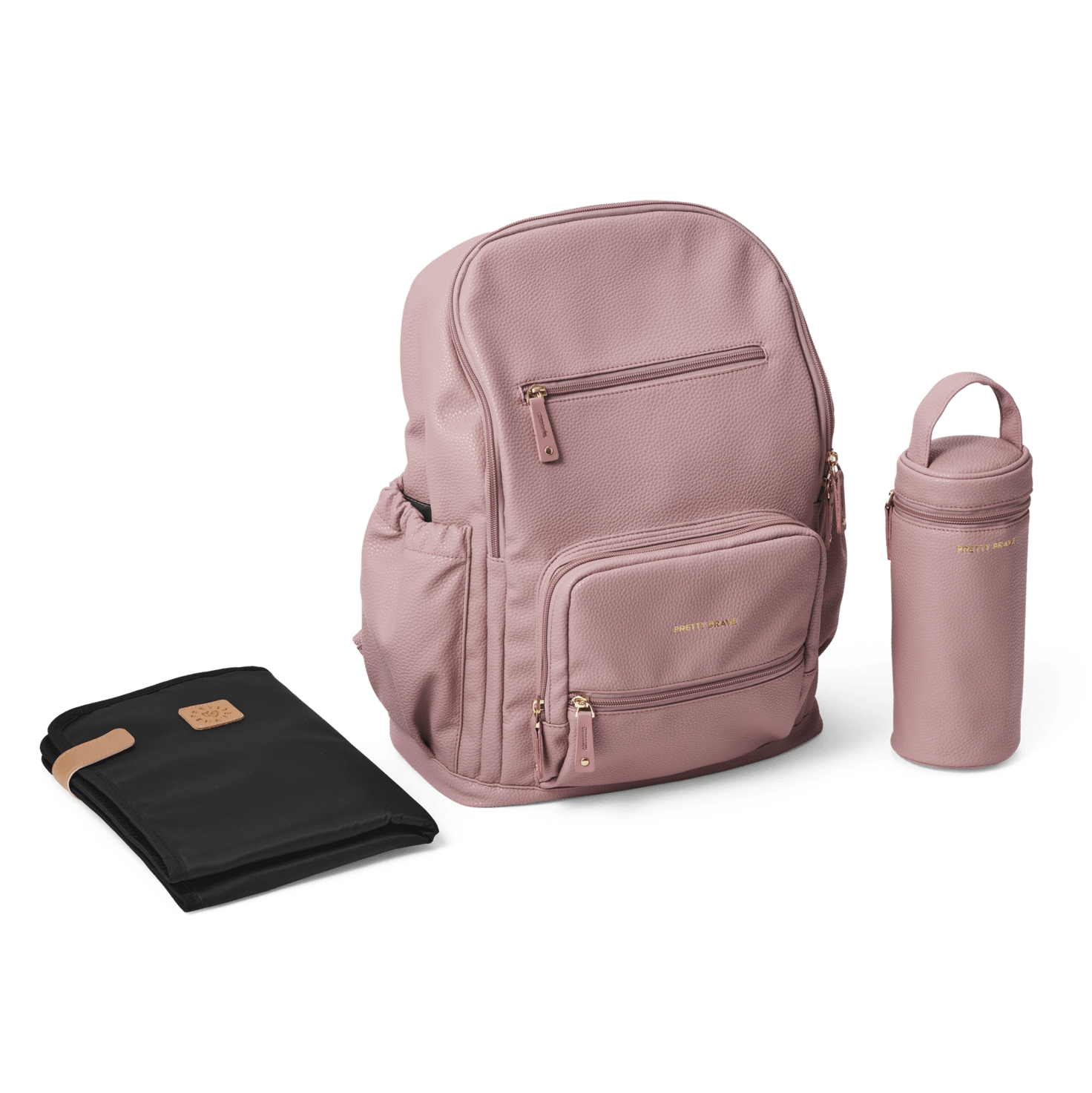 Pretty Brave Baby Accessory Chloe Backpack - Dusty Rose