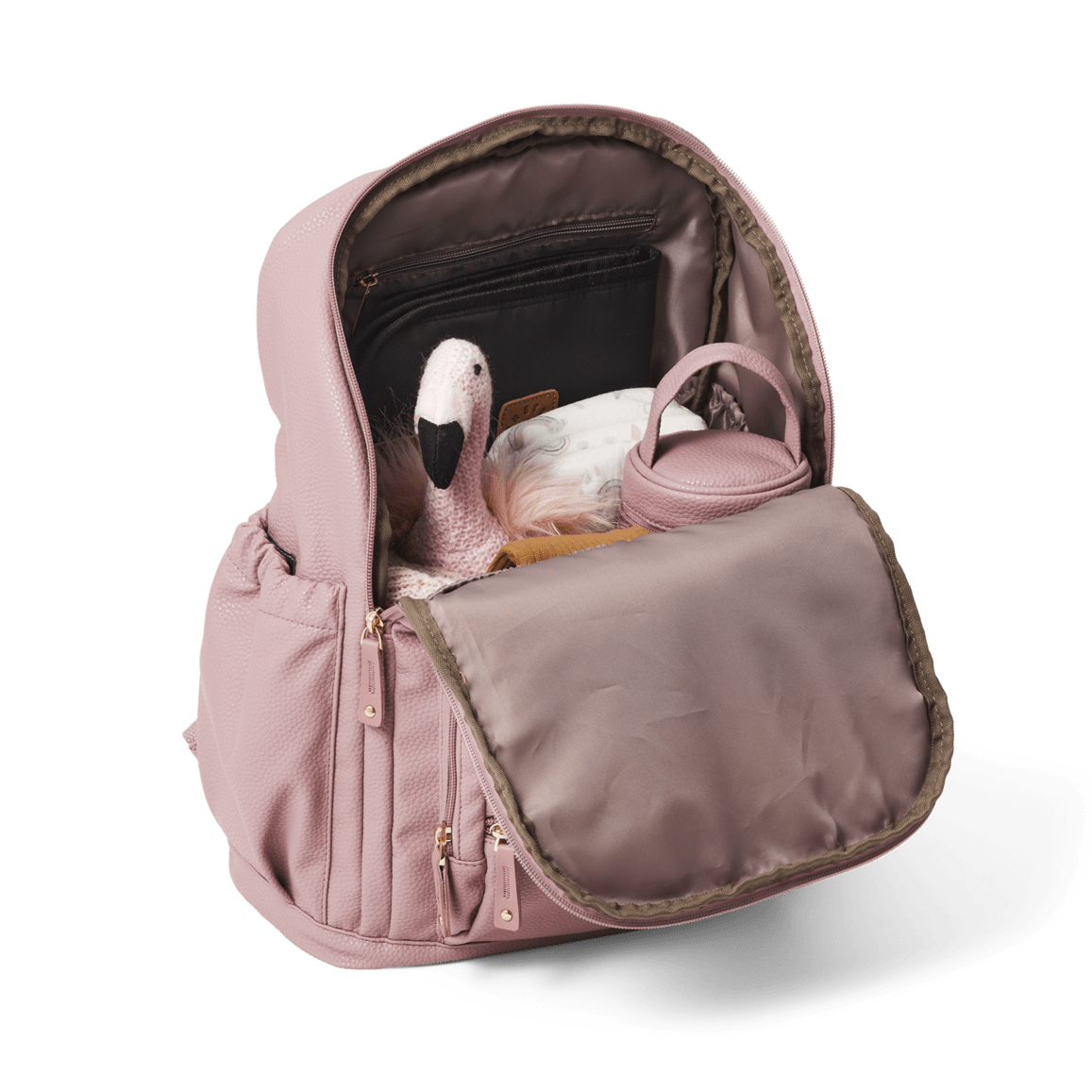 Pretty Brave Baby Accessory Chloe Backpack - Dusty Rose