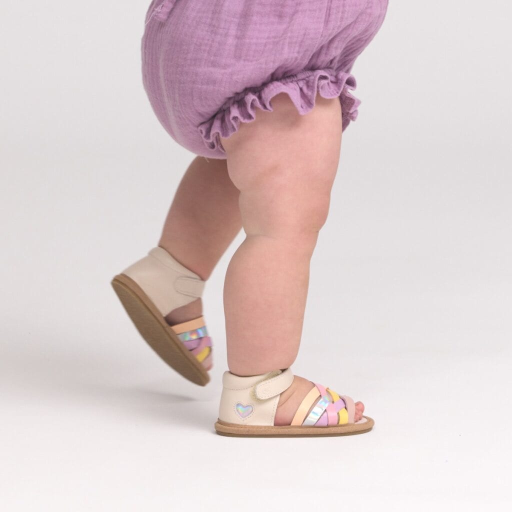 Pretty Brave Baby Shoes Baby Ariel Rainbow Sandal