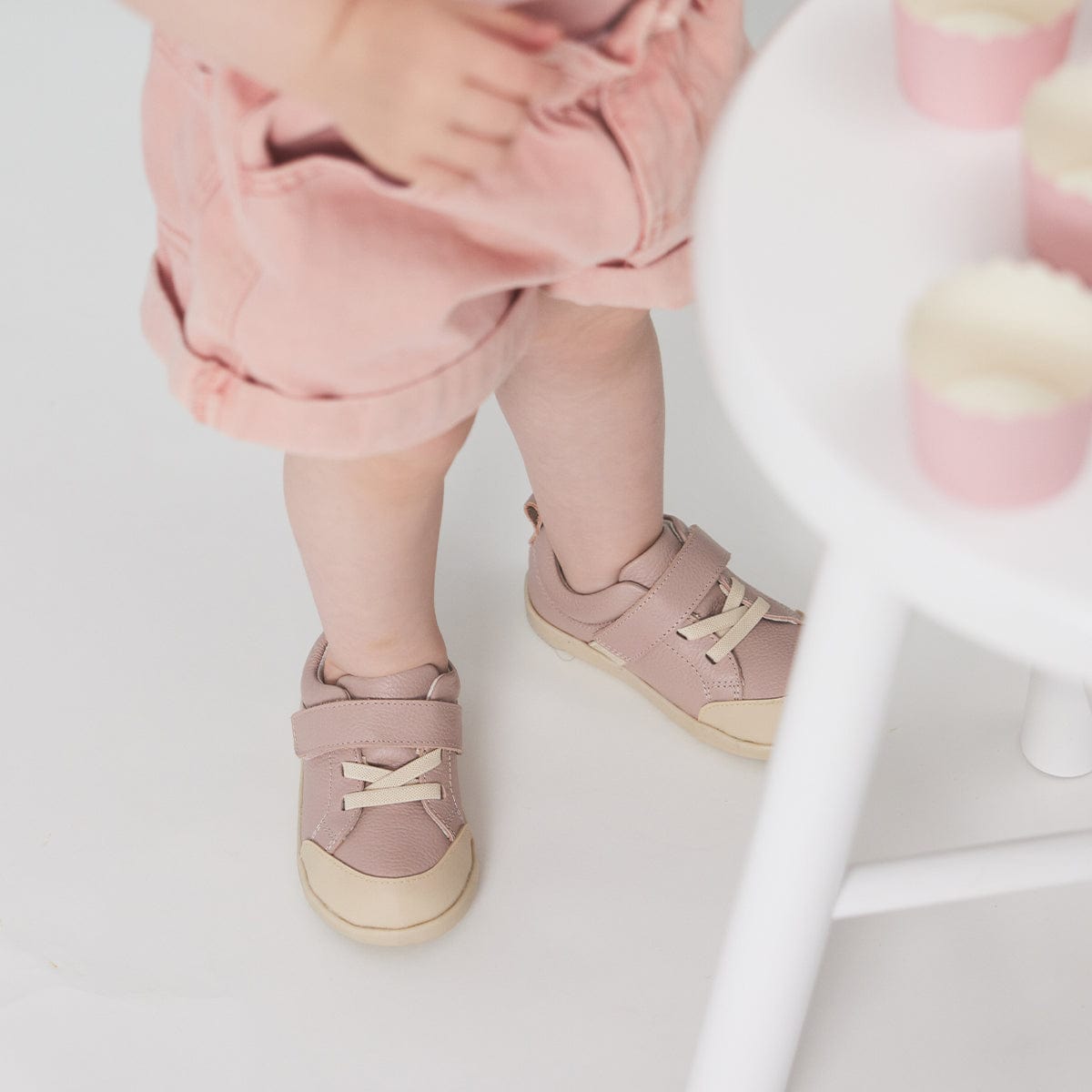 Pretty Brave Baby Shoes Boston - Blush