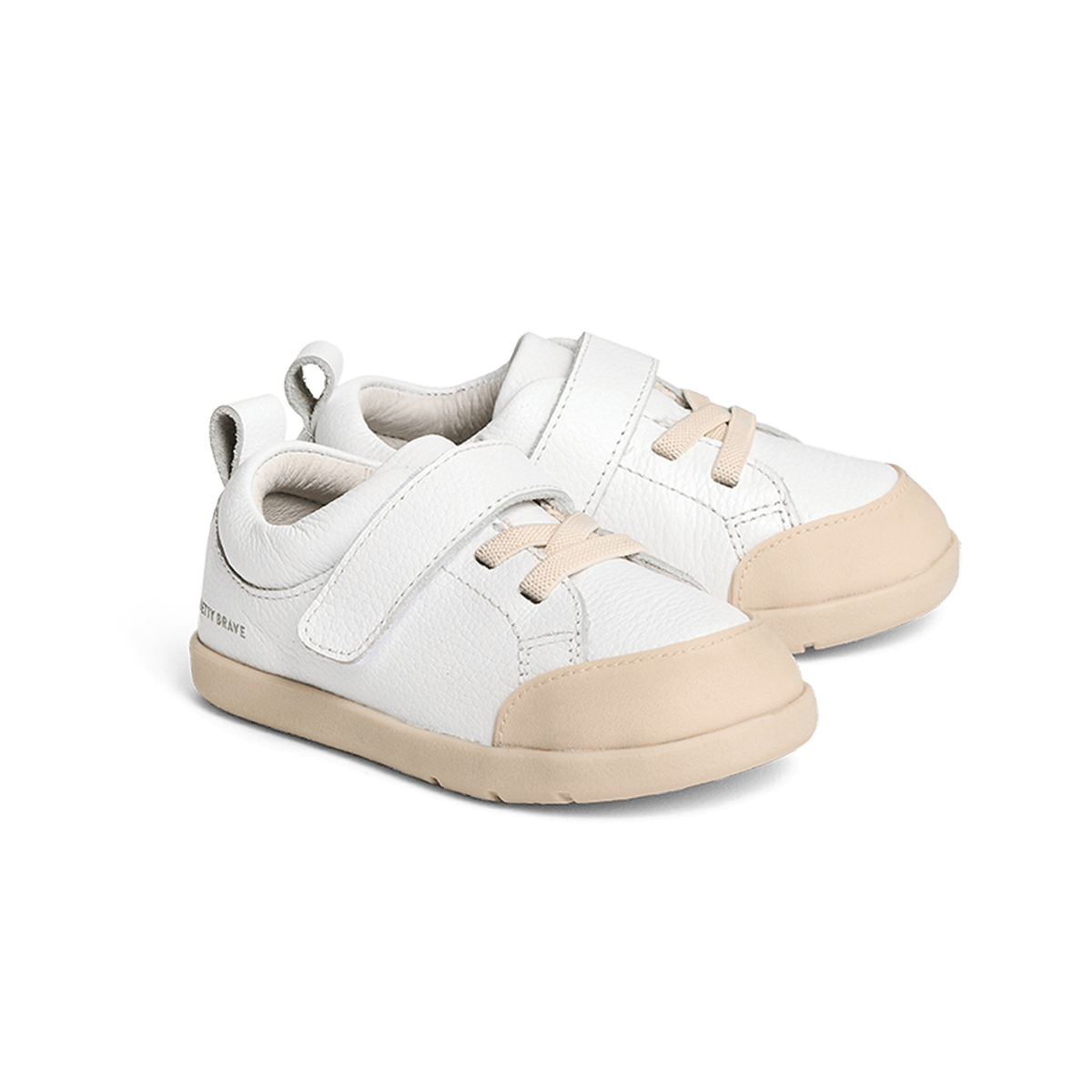 Pretty Brave Baby Shoes Boston - White