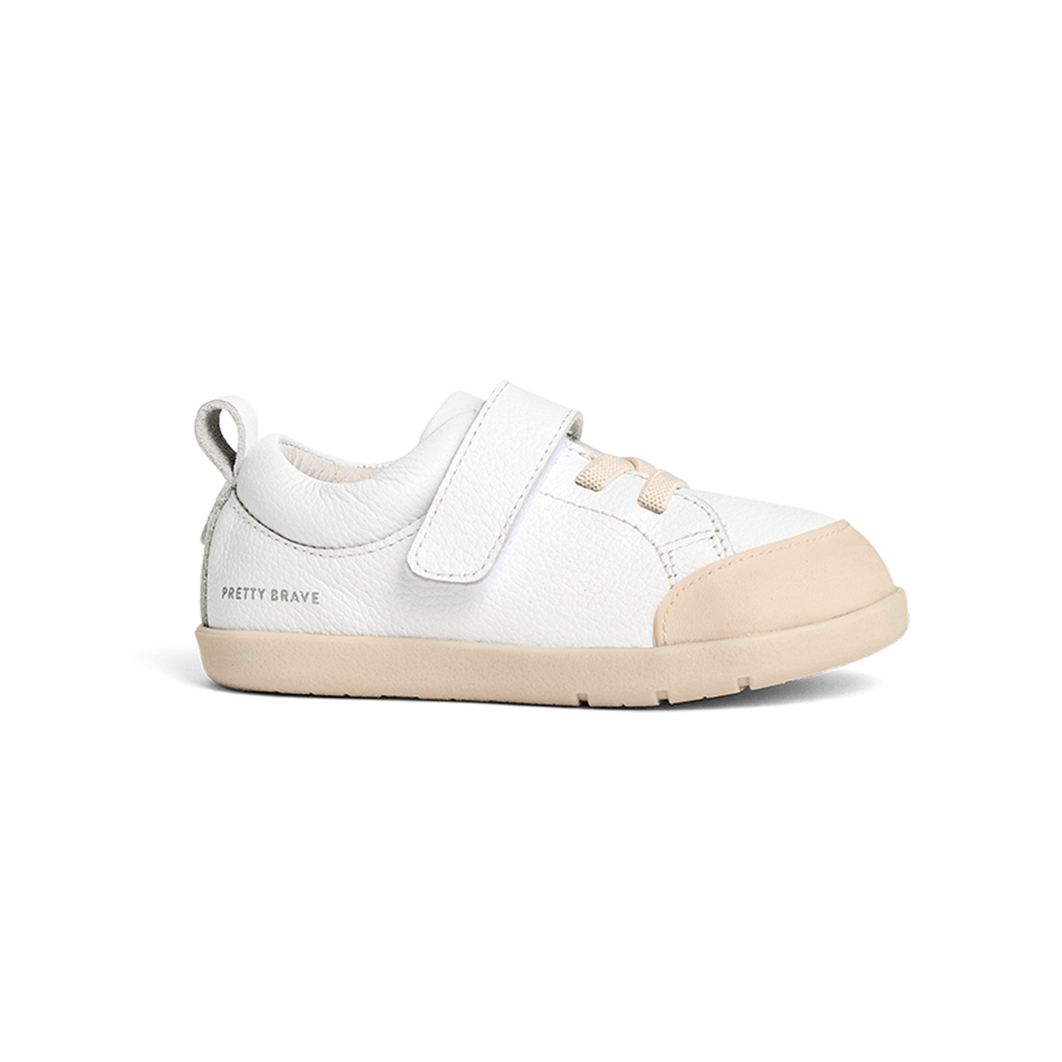 Pretty Brave Baby Shoes Boston - White