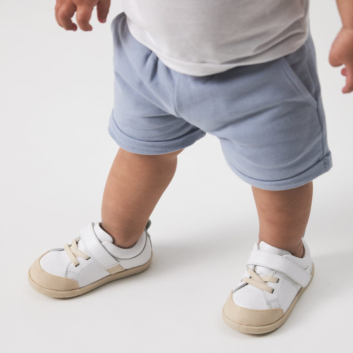 Pretty Brave Baby Shoes Boston - White