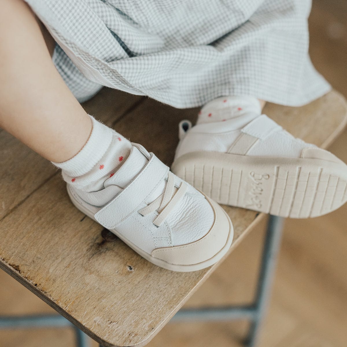 Pretty Brave Baby Shoes Boston - White