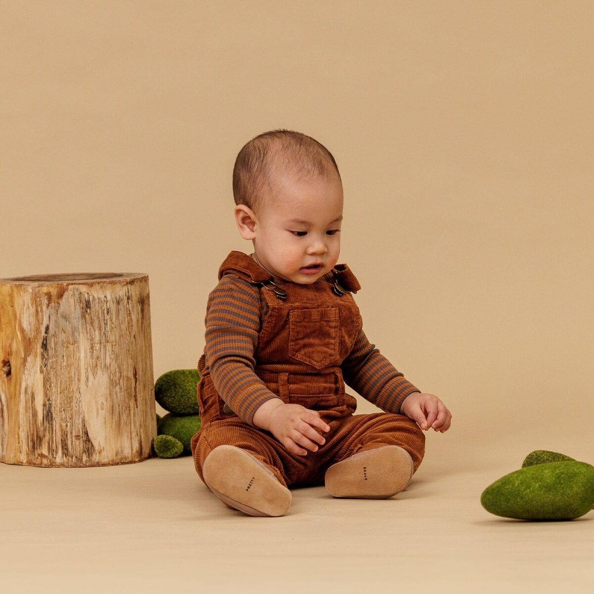 Pretty Brave Baby Shoes Cosy Boot Tan
