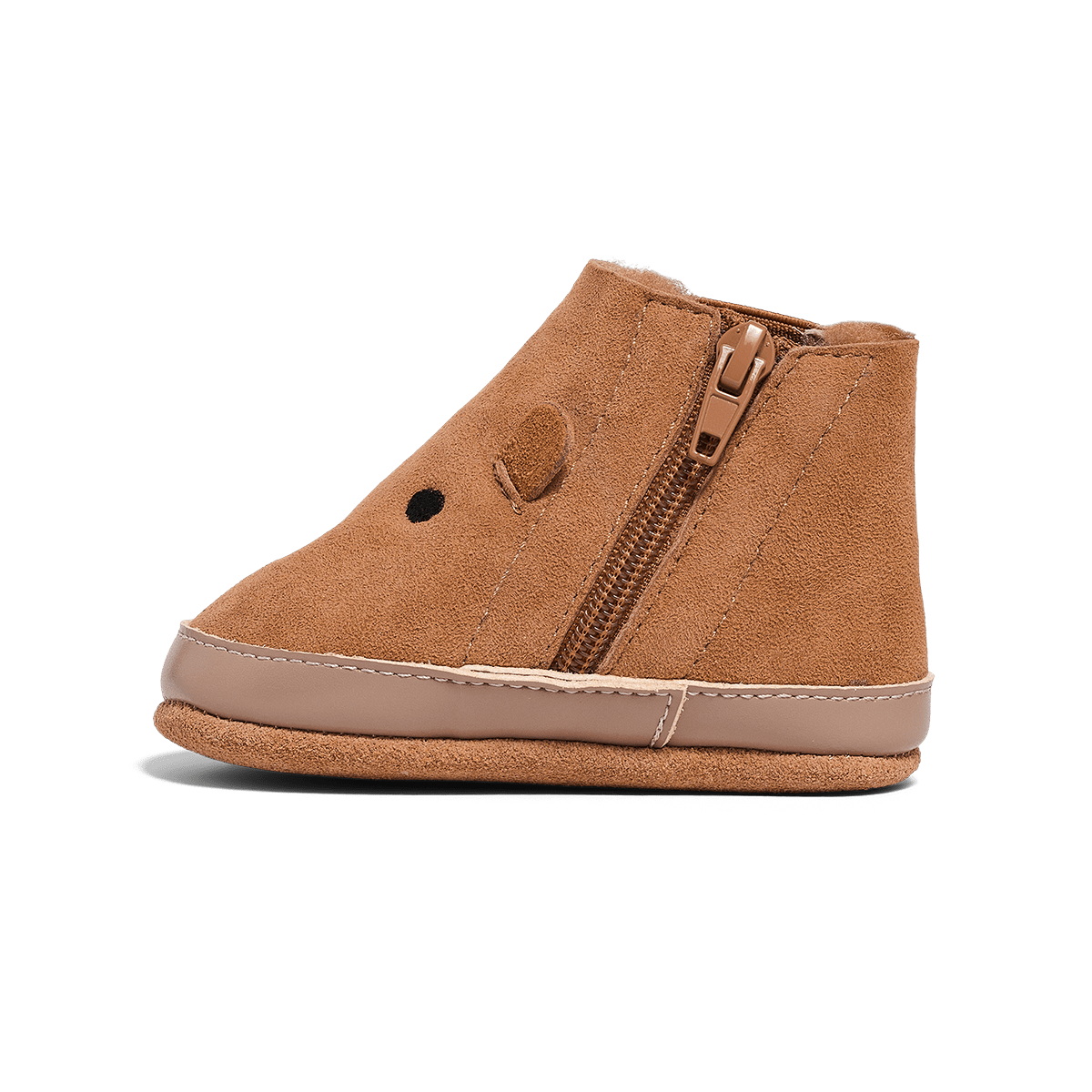 Pretty Brave Baby Shoes Cosy Boot Tan