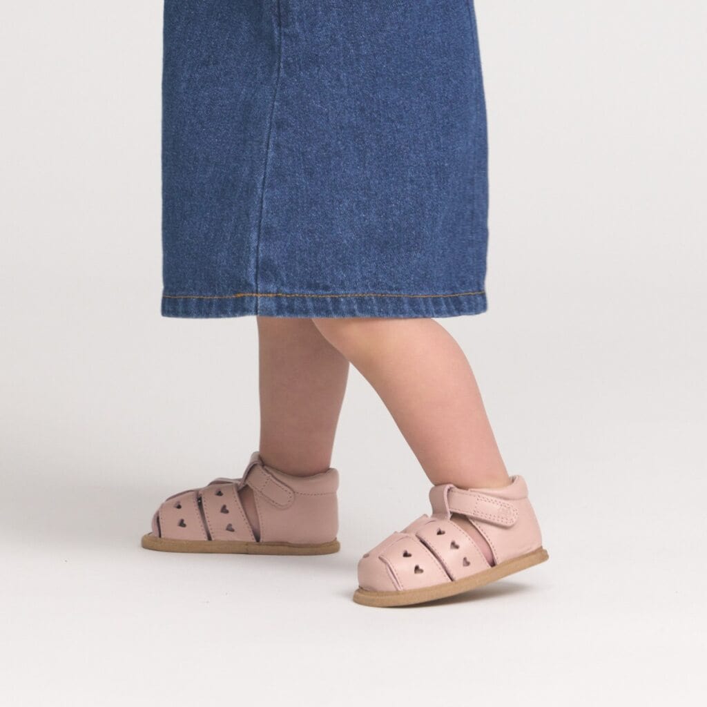 Pretty Brave Baby Shoes Maya Blush Sandal