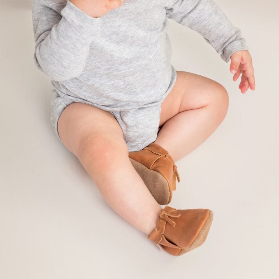 Pretty Brave Baby Shoes MOC in Natural