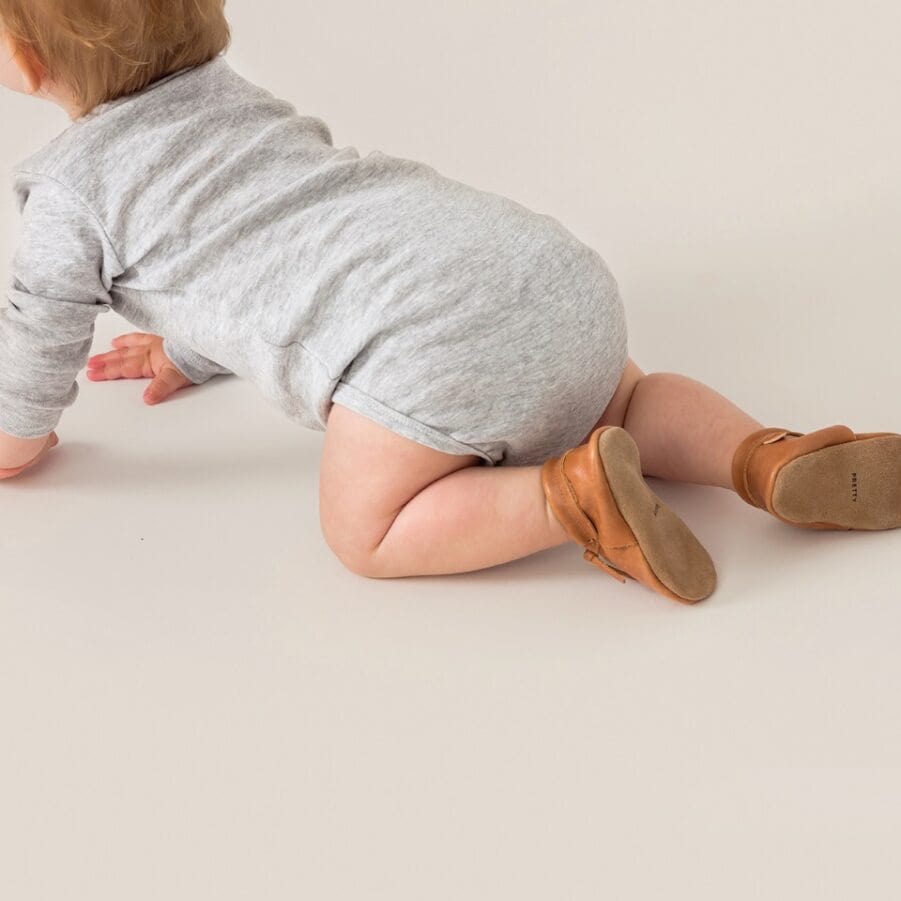 Pretty Brave Baby Shoes MOC in Natural