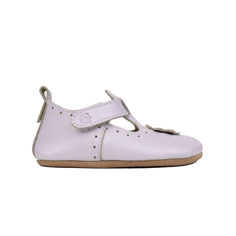 Pretty Brave Baby Shoes PETAL Mauve Pearl