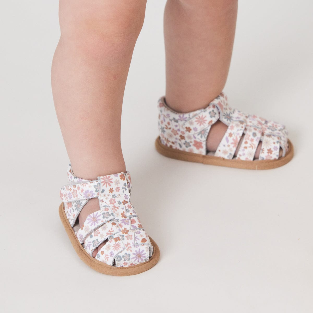 Pretty Brave Baby Shoes Rio Sandal in Botanical