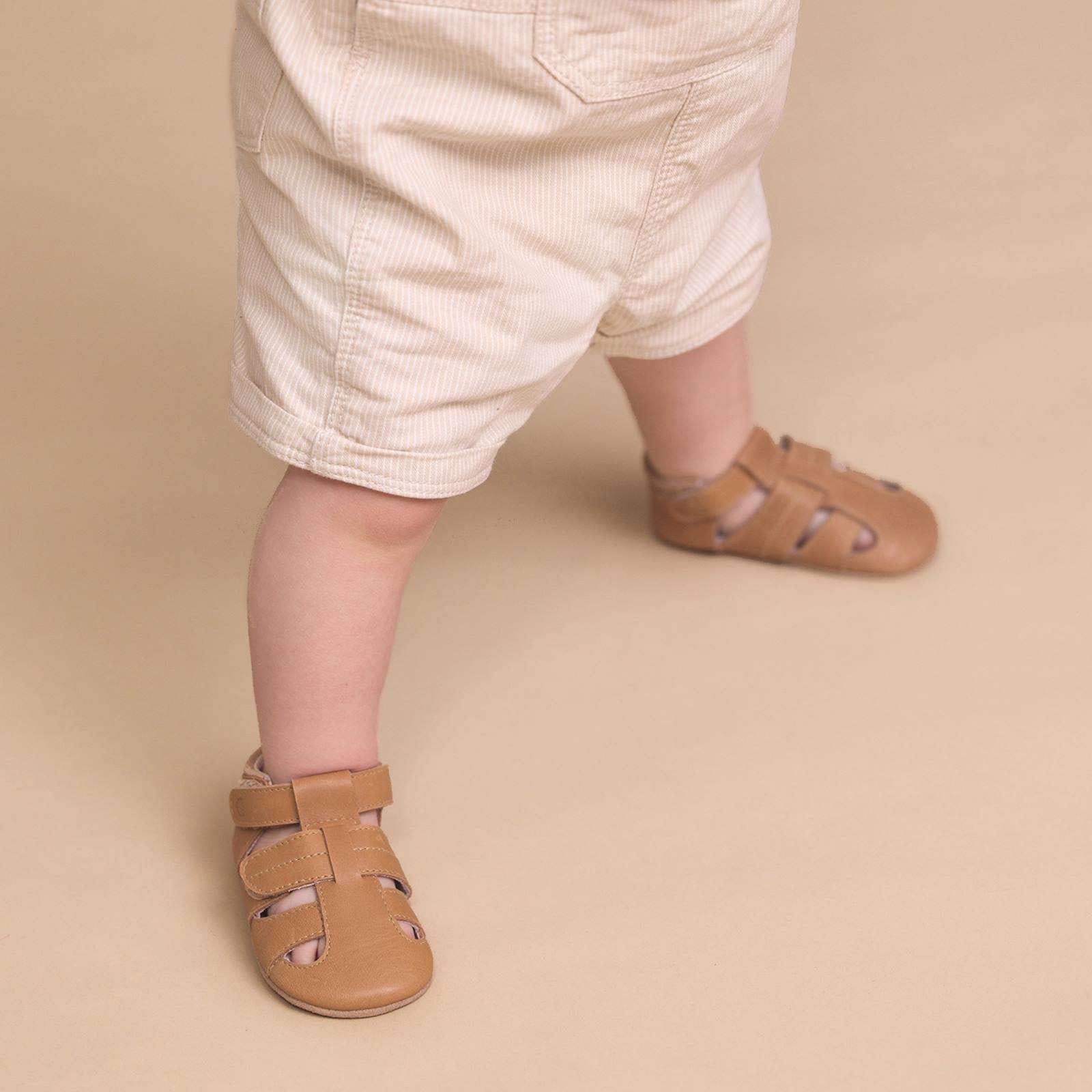 Pretty Brave Baby Shoes RYDER Tan
