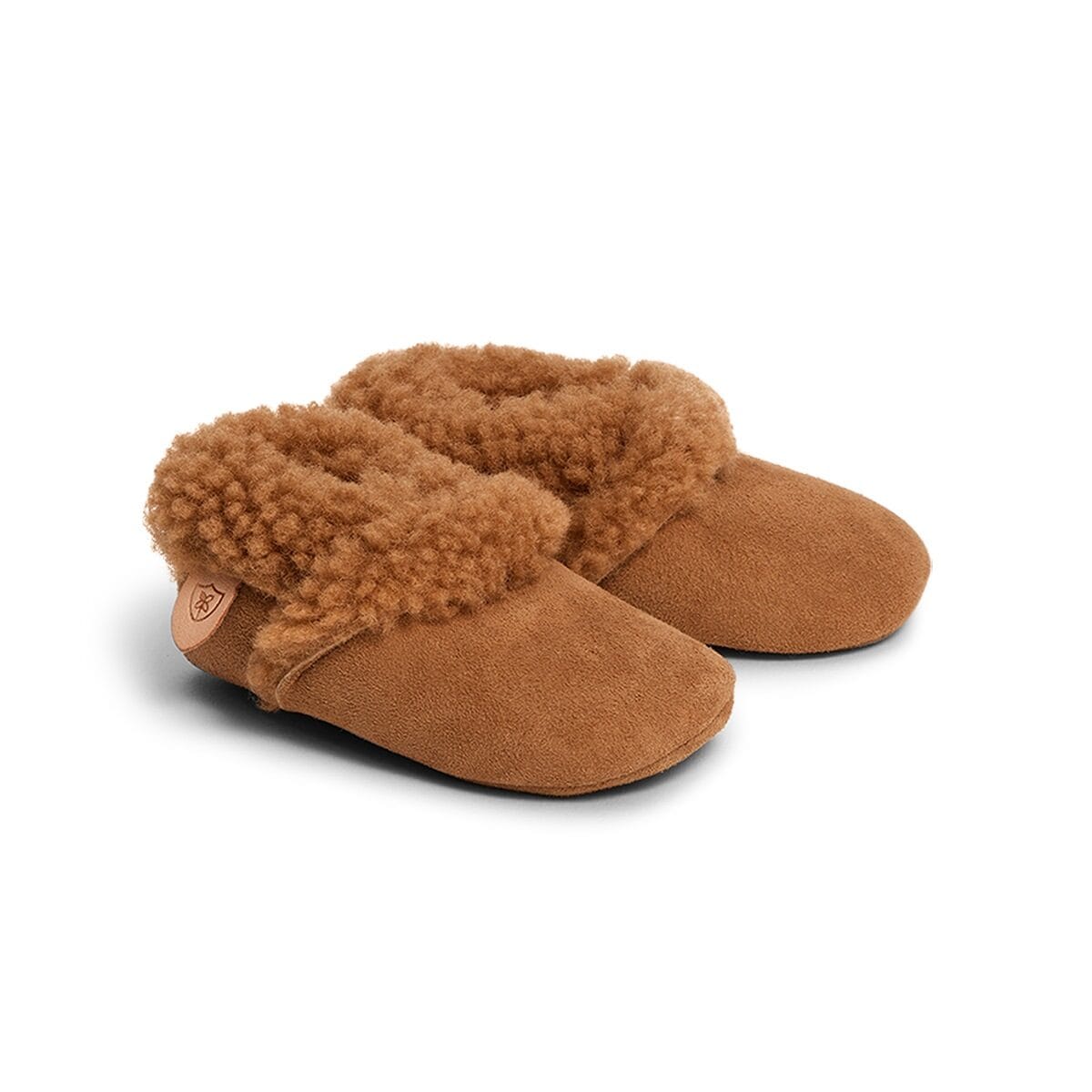 Pretty Brave Baby Shoes S COSY MOC Tan