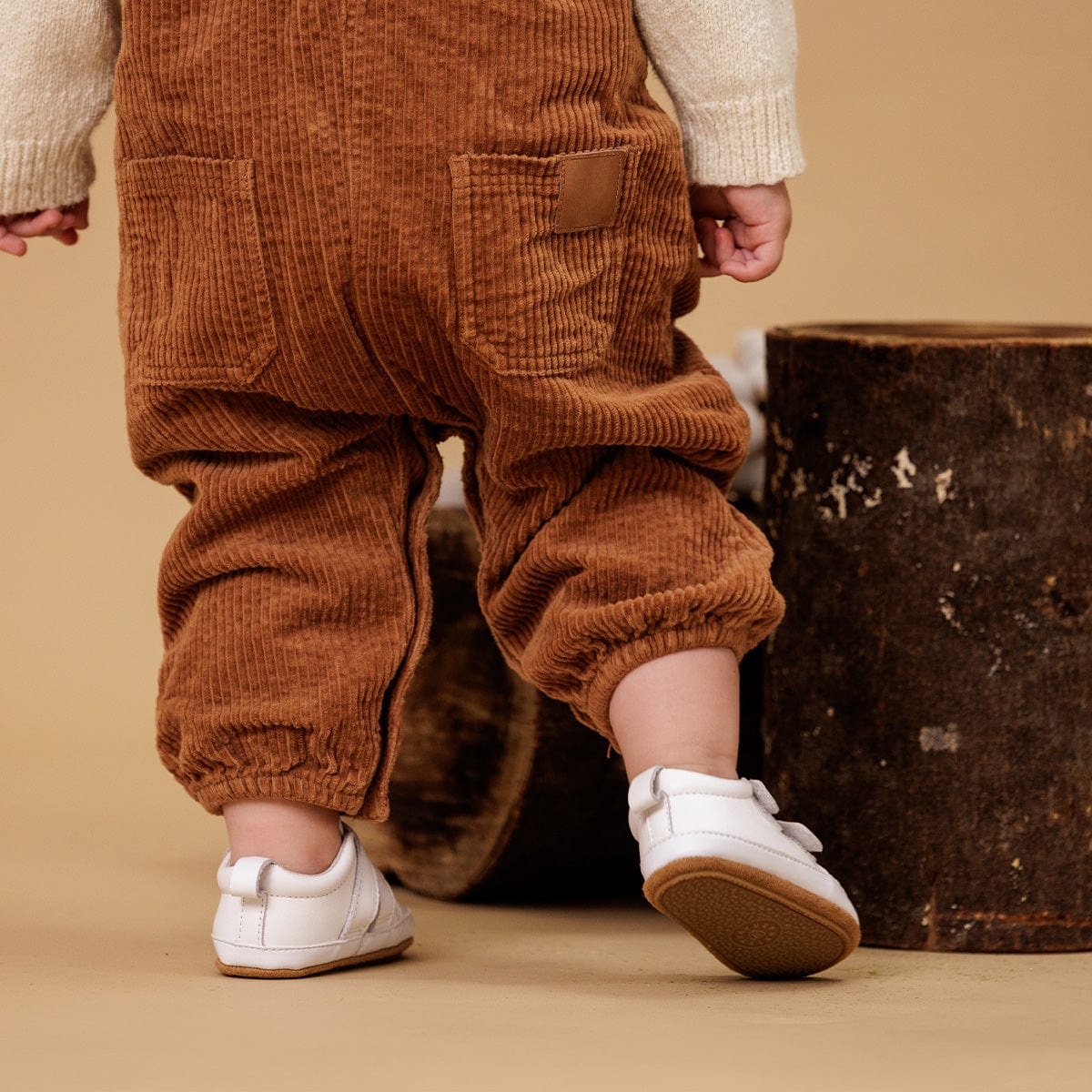 Pretty Brave Baby Shoes Scout in White
