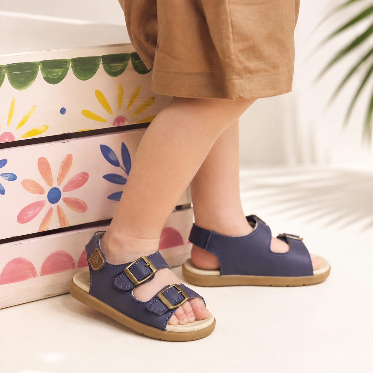 Pretty Brave Boys Shoes Beau Indigo Sandal