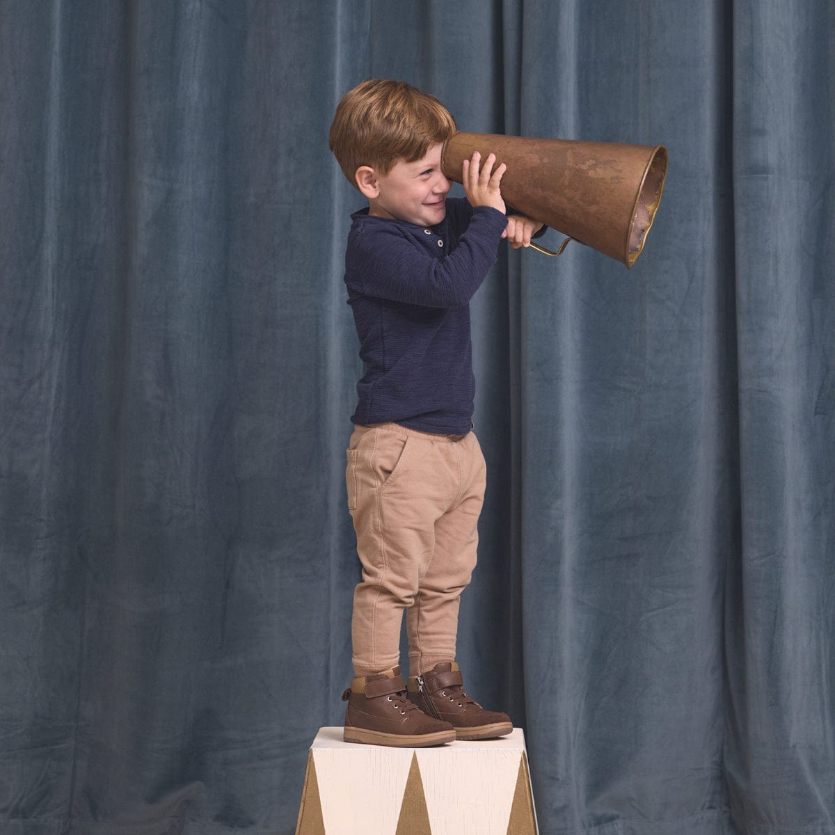 Pretty Brave Boys Shoes Corey Chocolate Boot