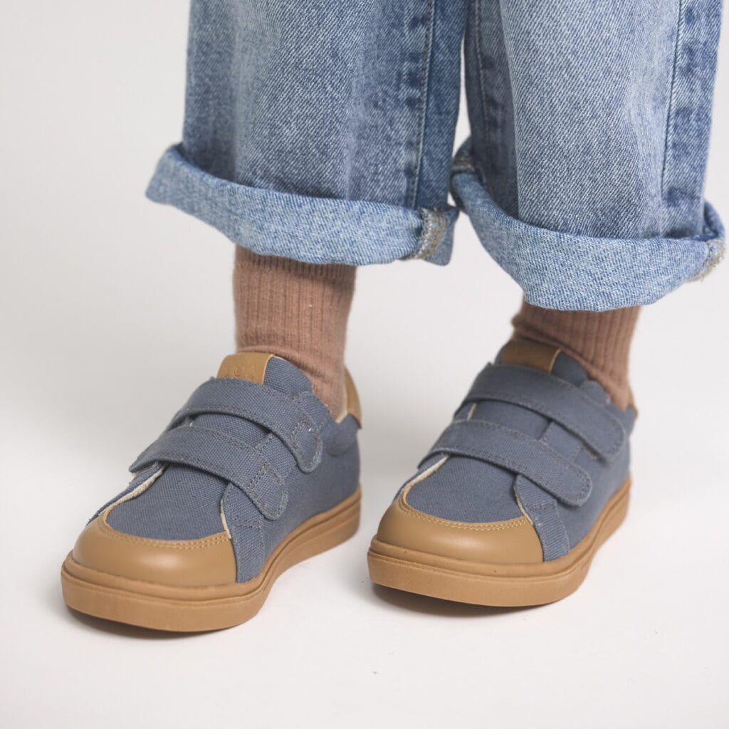 Pretty Brave Boys Shoes Otto Canvas Indigo Sneakers