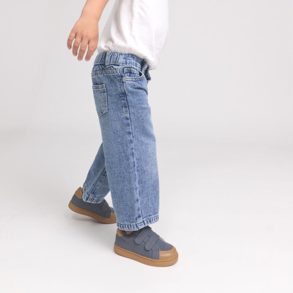 Pretty Brave Boys Shoes Otto Canvas Indigo Sneakers