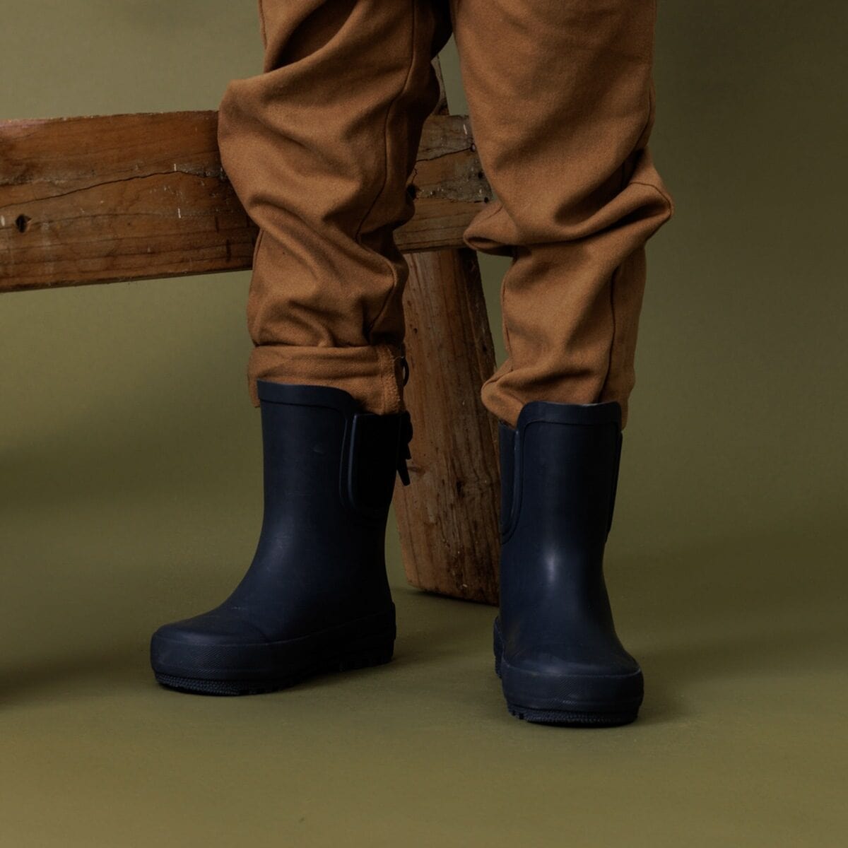 Pretty Brave Boys Shoes Puddle Boot in Indigo