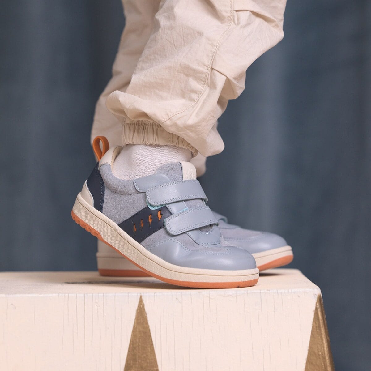 Pretty Brave Boys Shoes RIVER Bolts Combo