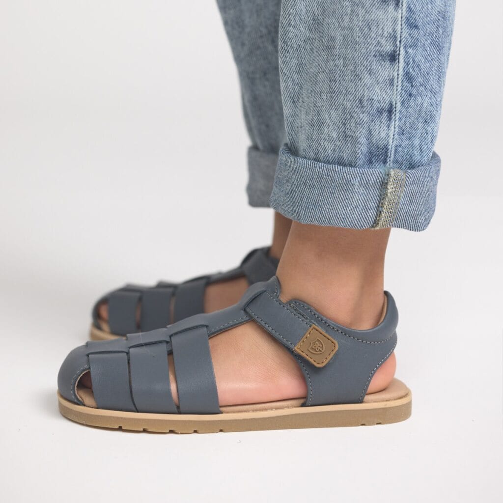 Pretty Brave Boys Shoes Rocco Indigo Sandal