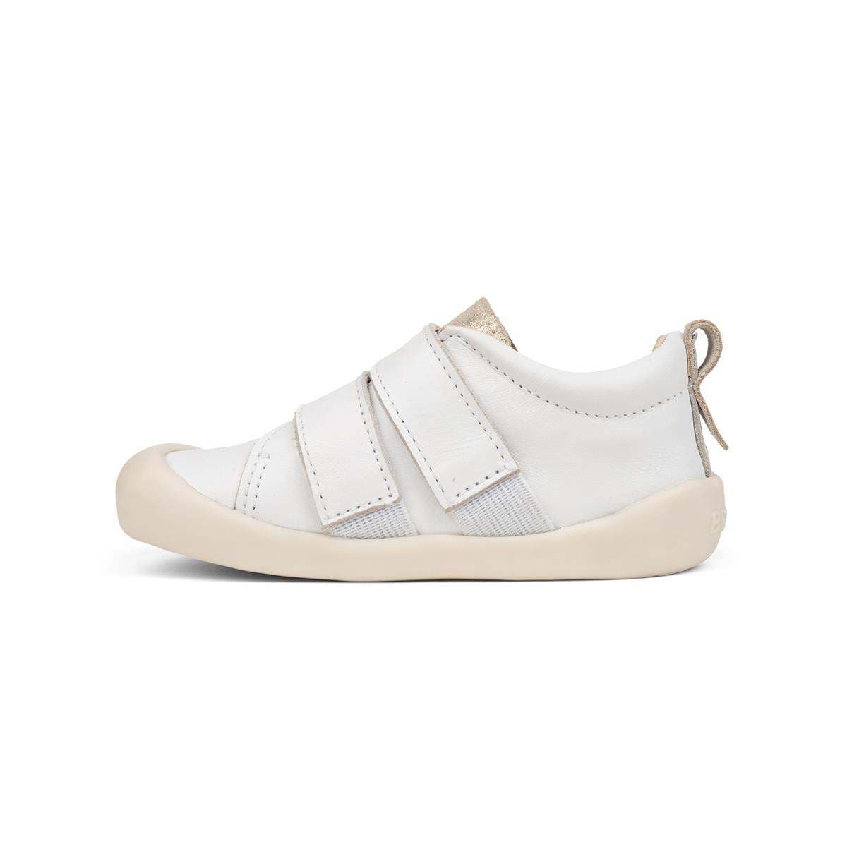 Pretty Brave Boys Shoes TOTO White/Gold