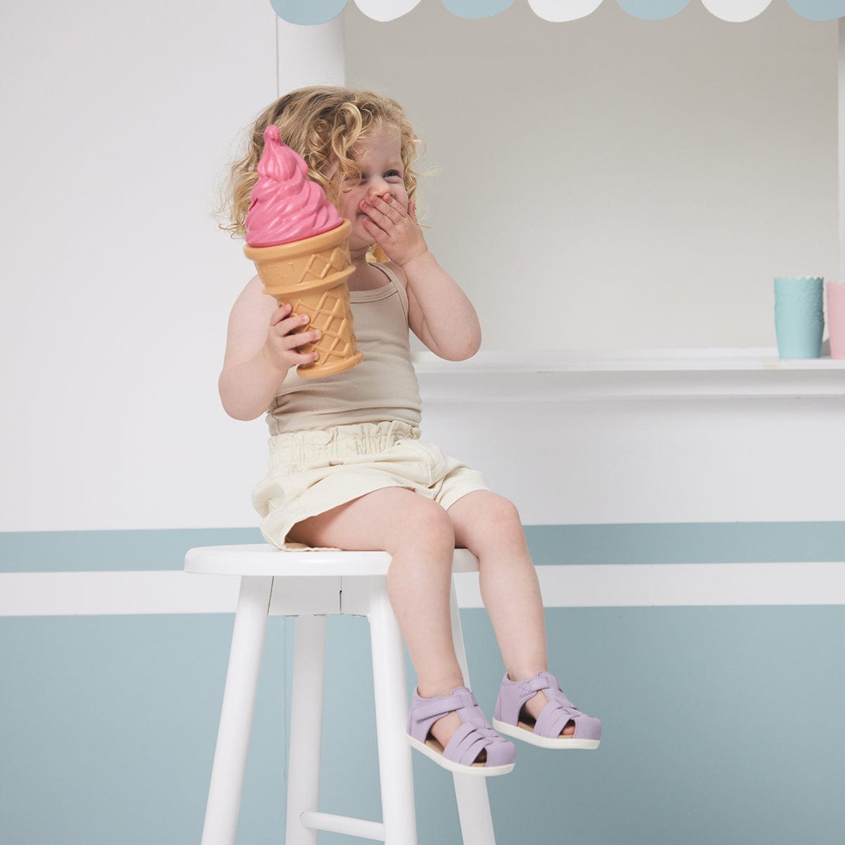 Pretty Brave Girls Shoes Billie Sandal in Lilac