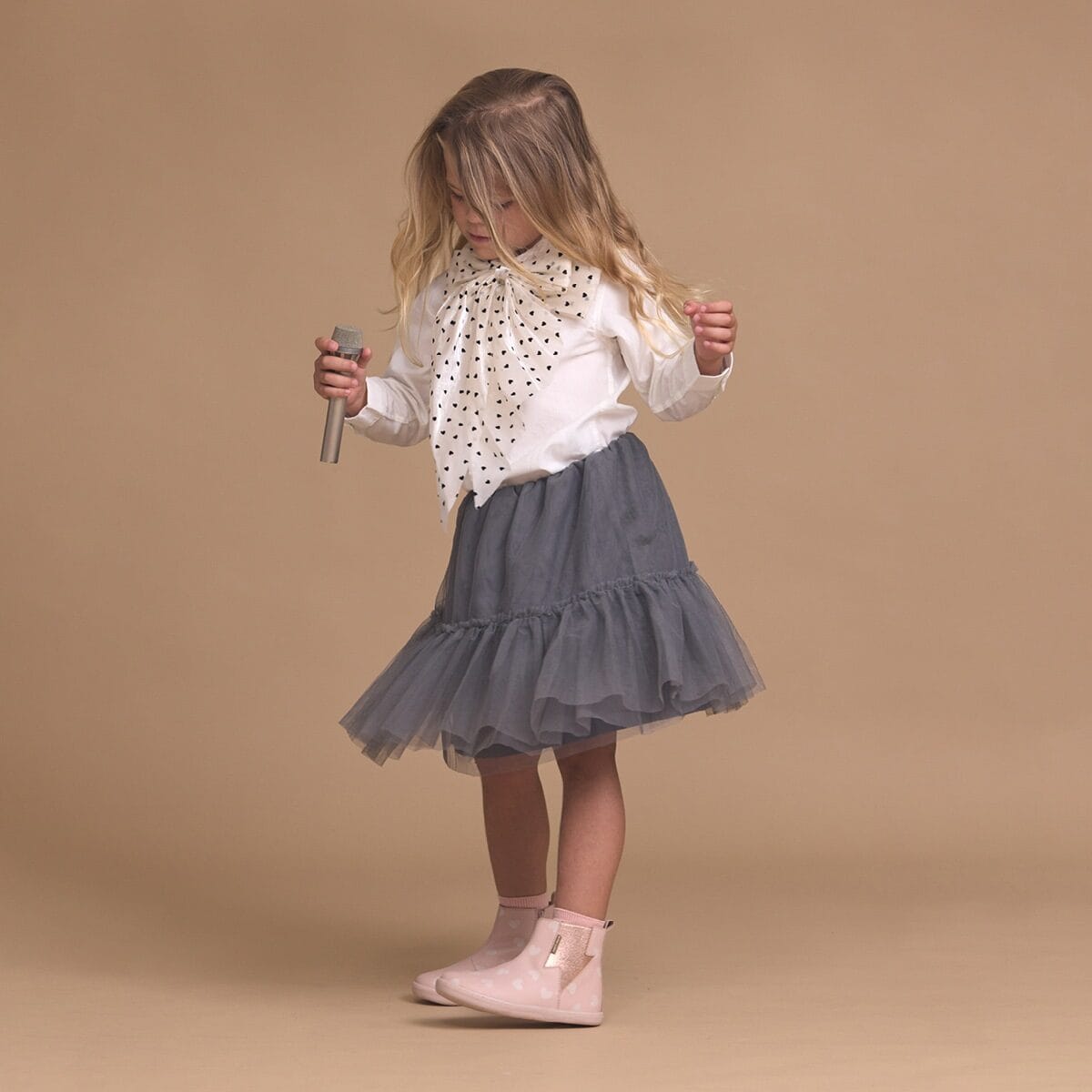 Pretty Brave Girls Shoes ELECTRIC BOOT Hearts