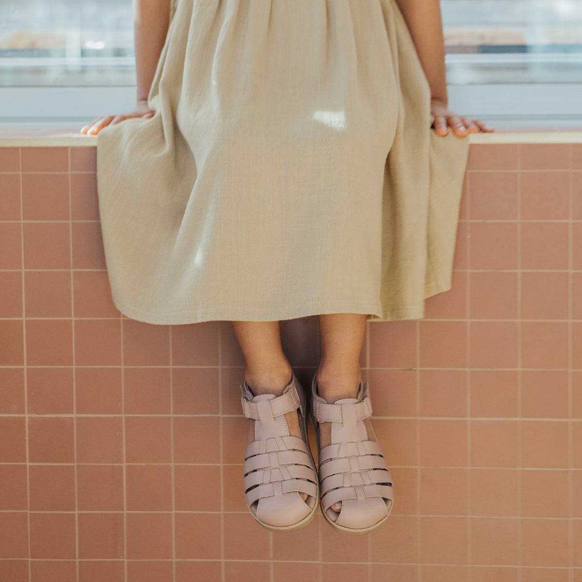 Pretty Brave Girls Shoes Jamie Sandal in Blush