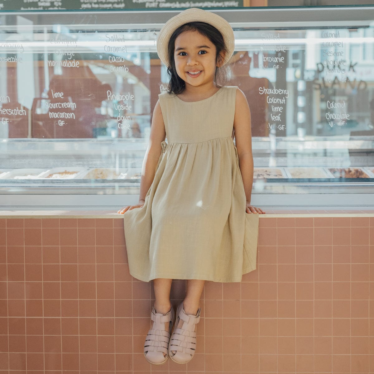 Pretty Brave Girls Shoes Jamie Sandal in Blush