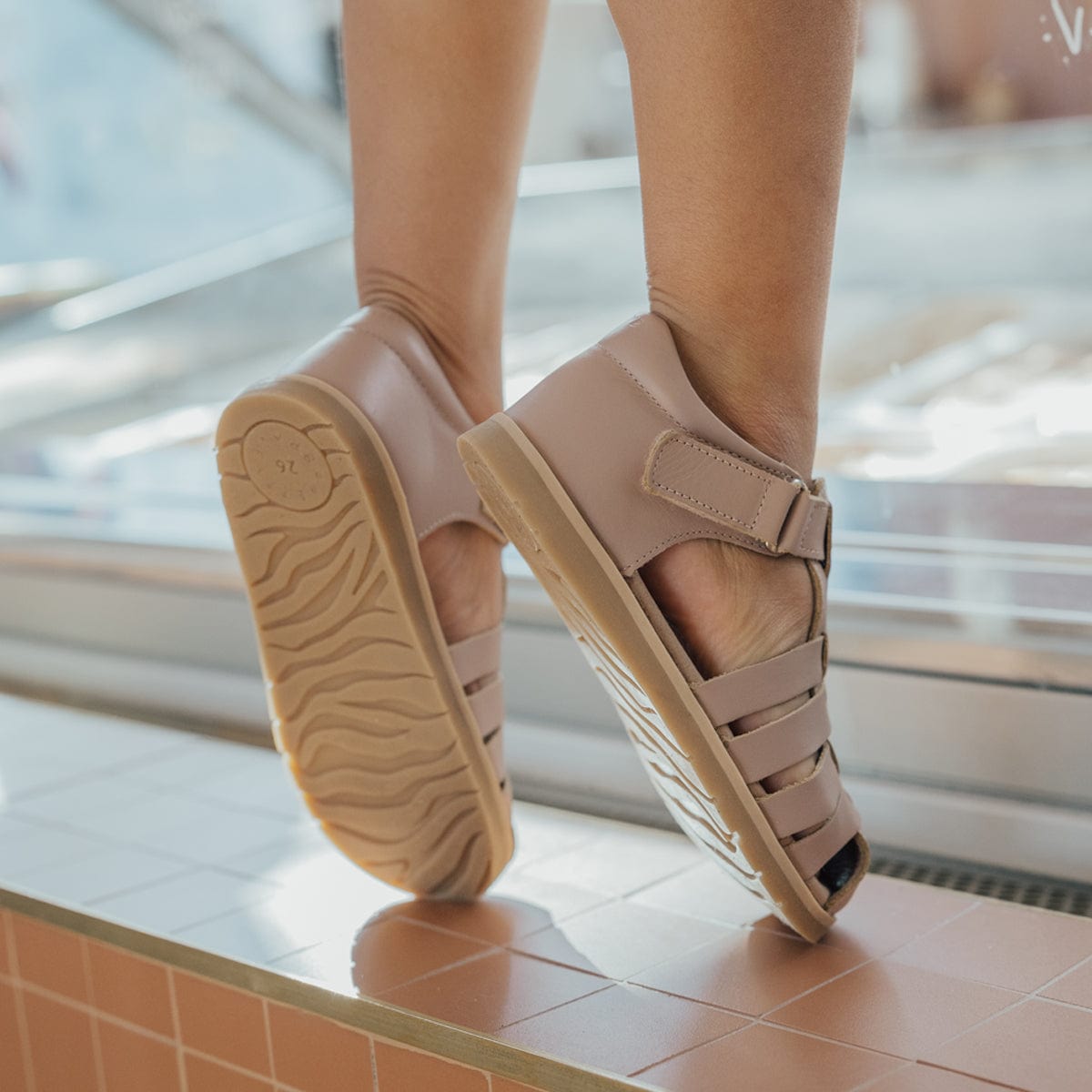Pretty Brave Girls Shoes Jamie Sandal in Blush