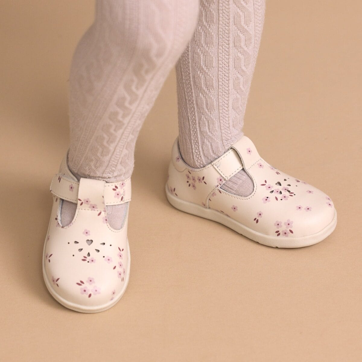 Pretty Brave Girls Shoes MILEY Winter Bloom T-Bar