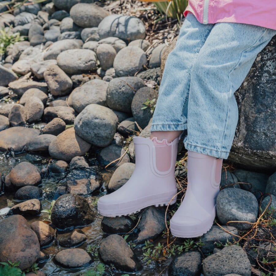 Pretty Brave Girls Shoes Puddle Boot in Blush