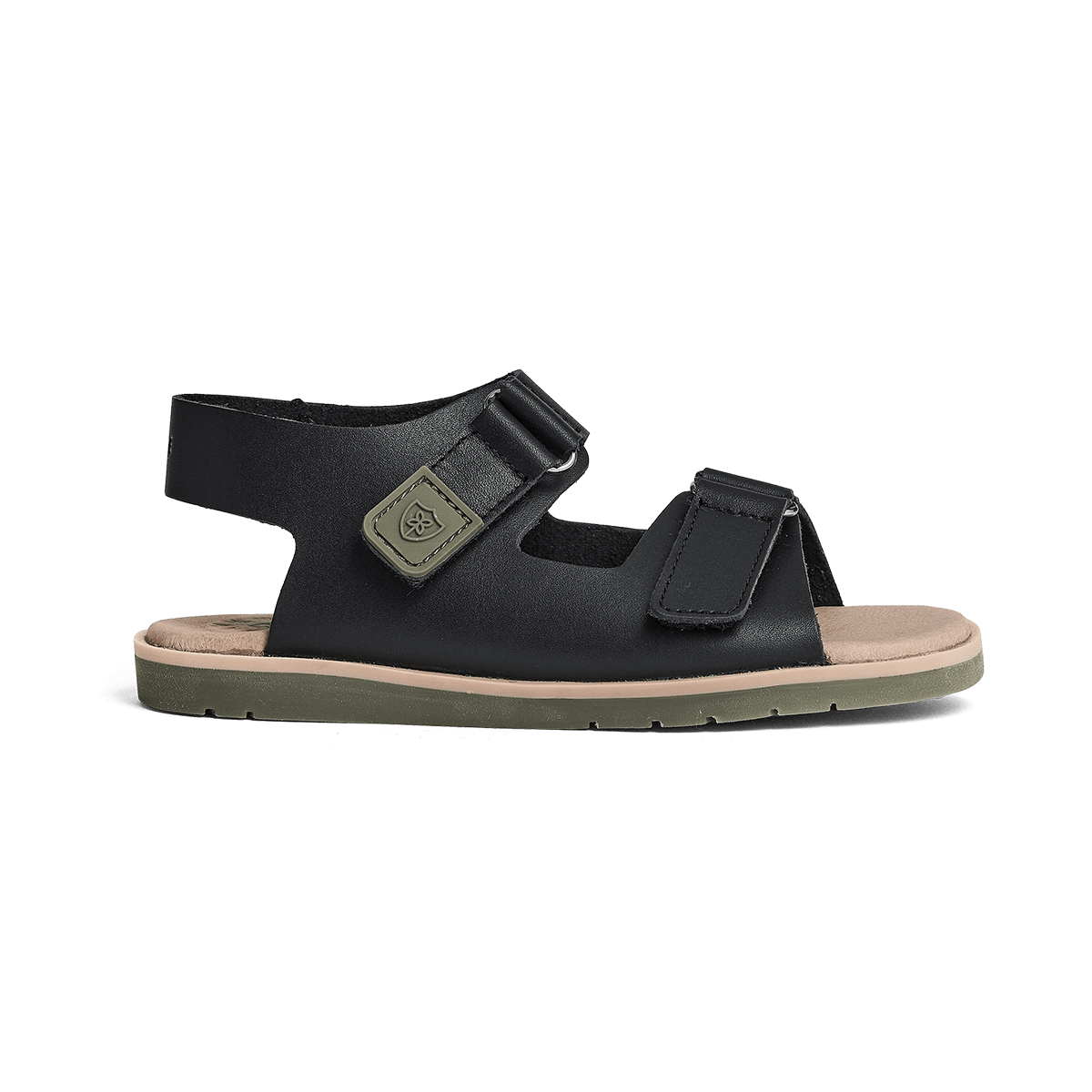 Pretty Brave Unisex Shoes Wilder Sandal in Black/Khaki