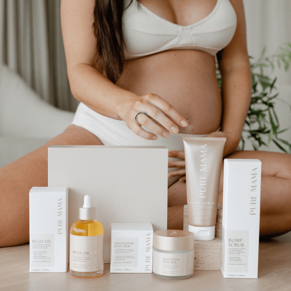 Pure Mama For Mum Pregnancy Care Set