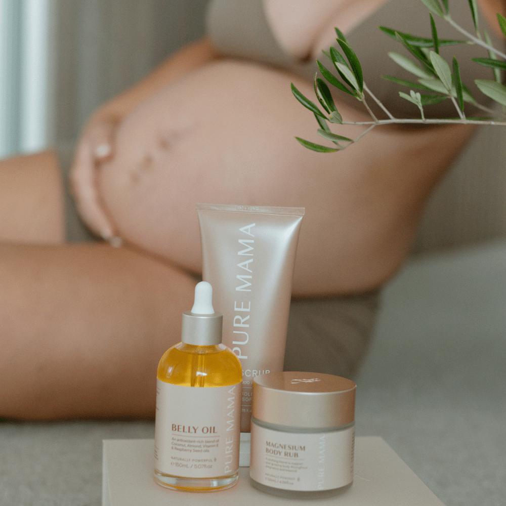 Pure Mama For Mum Pregnancy Care Set