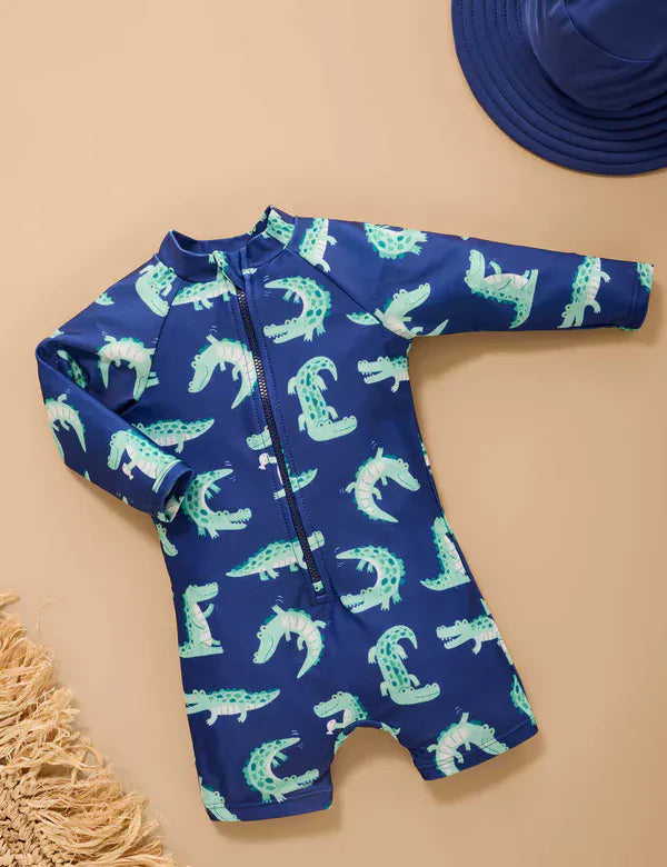 Purebaby Accessories Hats Marine Broad Brim Swim Hat