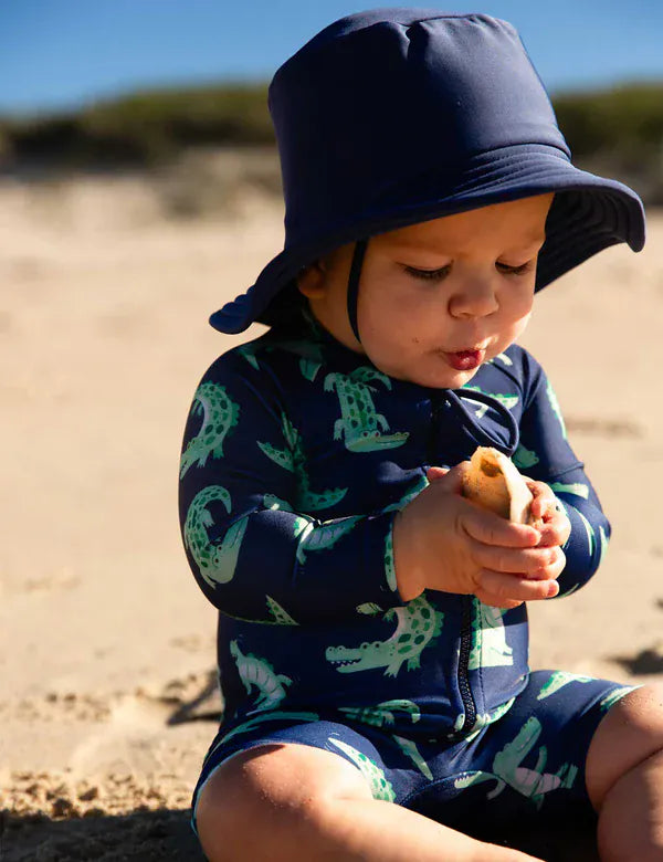 Purebaby Accessories Hats Marine Broad Brim Swim Hat