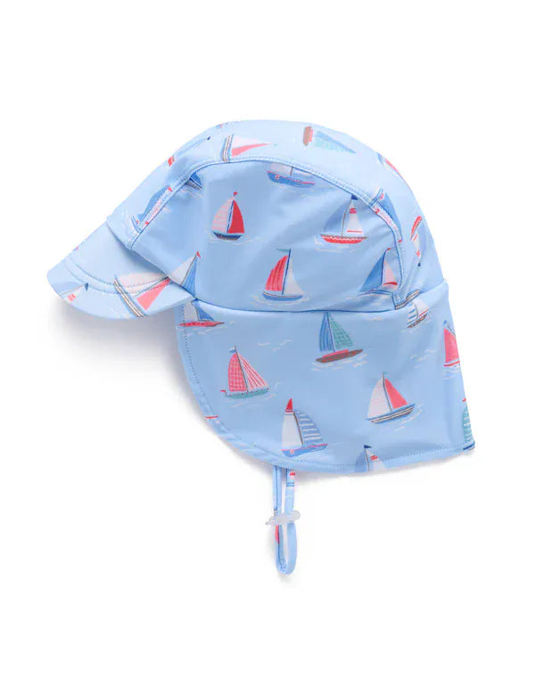 Purebaby Accessories Hats Sail Away Legionnaires Swim Hat