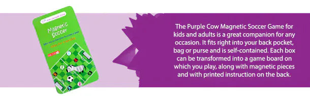 Purple Cow Toys Magnetic Soccer Game