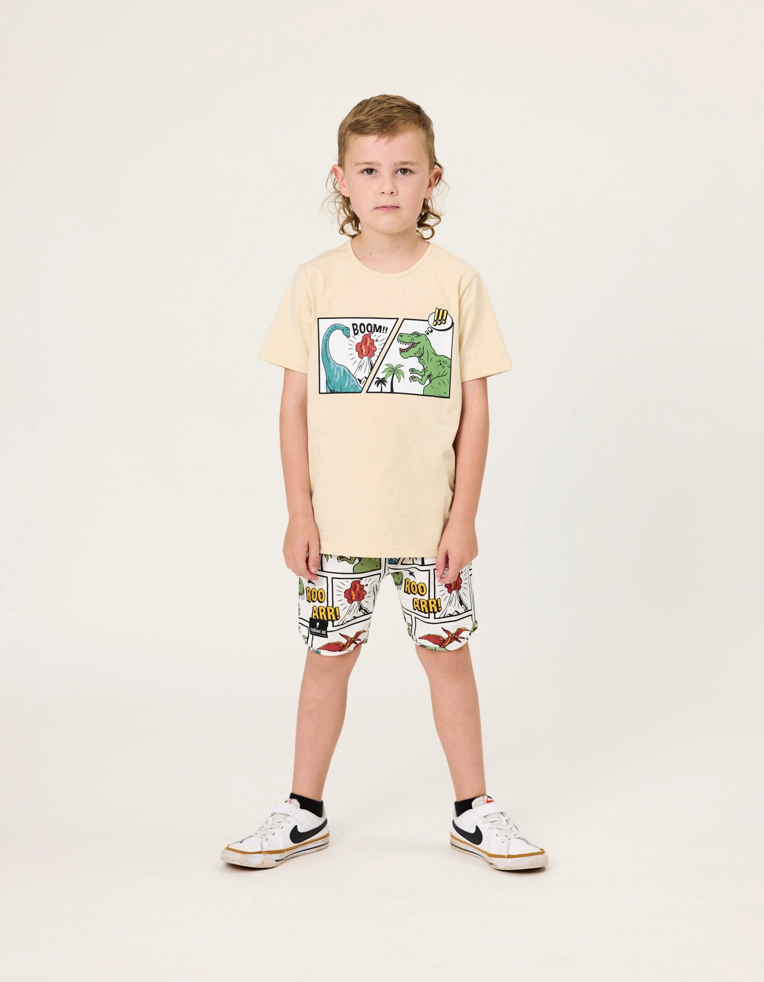 Radicool Dude Boys Bottoms 3Y Comic Dino Short