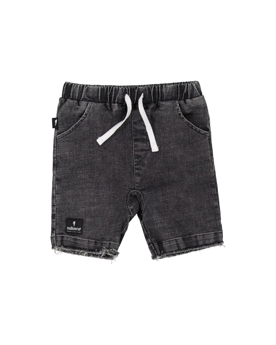 Radicool Dude Boys Bottoms Acid Wash Denim Short