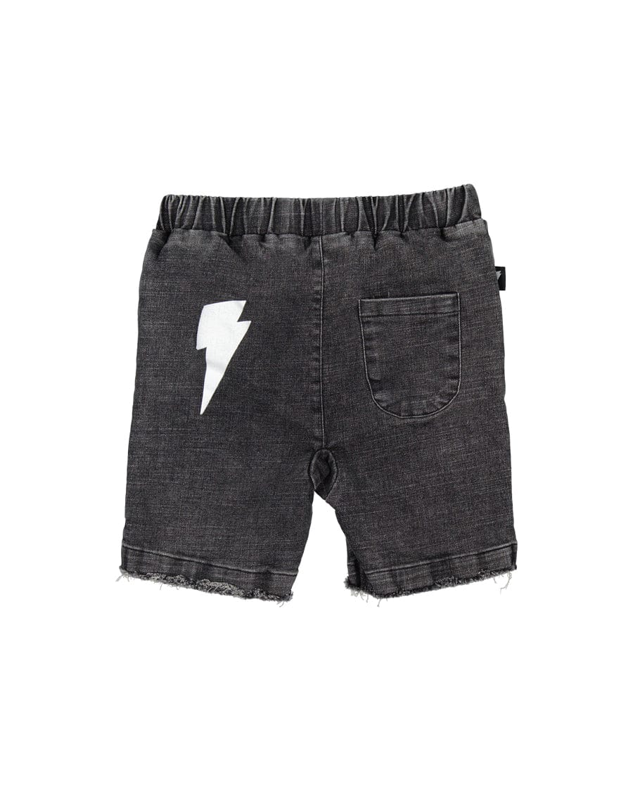 Radicool Dude Boys Bottoms Acid Wash Denim Short